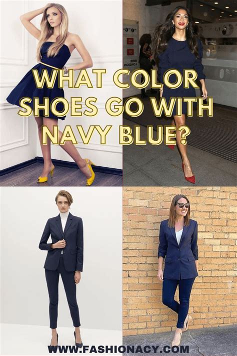 what color shoes go with navy blue suit